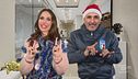 Ilary Blasi, sotto l'albero c'è Babbo Natale Spalletti