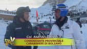 Sicurezza sulla neve con Valero Staffelli: mai bere prima di sciare