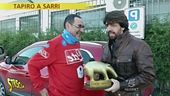 Maurizio Sarri, il Tapiro e... l'ispezione nasale