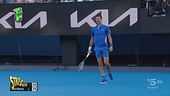 Con Djokovic il match di tennis è un doppio misto con gridolini
