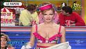 Protagonisti del "Drive In" a Striscia: Tinì Cansino