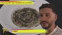 Il "Risotto, latte di capra, liquirizia, cappero e soia" di Davide Marzullo
