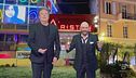 John Travolta con Enzino a Sanremo