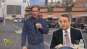 Jimmy Ghione, la pubblicità sui ponteggi e lavori (mai) in corso