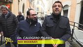 Matteo Salvini salvato dall'immaginetta di Putin