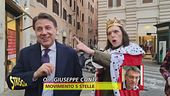 "La regina" Elly Schlein e Giuseppe Conte: "Arrosticini à gogo"