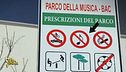 "Striscia il cartellone": al parco della musica è vietato suonare