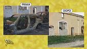 Auto "cannibalizzate" rimosse dopo il servizio di Striscia