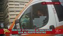 Napoli, posteggio selvaggio all'ospedale "Federico II"