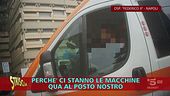 Napoli, posteggio selvaggio all'ospedale "Federico II"