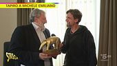 Tapiro al governatore della Puglia Emiliano: "Non mi rimangio niente"
