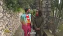 Elly Schlein con i compagni della piazzetta di Capri