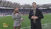 Juventus-Lazio: Diletta Leotta sogna, Max Allegri scalcia