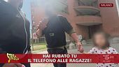 Borseggi a Milano, le immagini esclusive dell'arresto in diretta