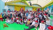 Open Day di Striscia: Antonio Ricci e Pier Silvio Berlusconi salutano i figli dei"collaboratori