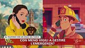 Il corso online che impegna i vigili del fuoco durante i roghi
