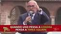 Gli scivoloni del ministro Gennaro Sangiuliano da Times Square al Premio Strega