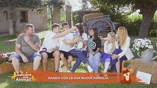 Nando con la sua nuova famiglia