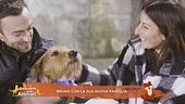 Bruno con la sua nuova famiglia