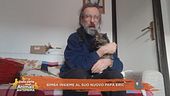 Bimba insieme al suo nuovo papà Eric