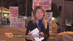 In diretta da Lampedusa