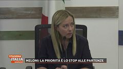 Meloni: la priorità è lo stop alle partenze