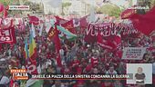 Israele, la piazza della sinistra condanna la guerra