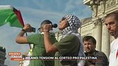Milano: tensioni al corteo pro Palestina