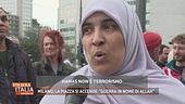 Milano, la piazza di accende: "Guerra in nome di Allah"