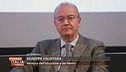 Il ministro Giuseppe Valditara in collegamento telefonico
