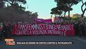 Migliaia di donne in corteo contro il patriarcato