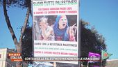 Cortei per le palestinesi ma non per le israeliane