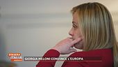 Giorgia Meloni convince l'Europa