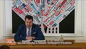 Salvini raduna a Firenze i sovranisti d'Europa