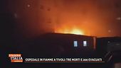 Ospedale in fiamme a Tivoli: 3 morti e 200 evacuati