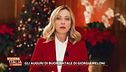 Gli auguri di buon Natale di Giorgia Meloni