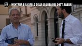 MONTELEONE: Mentana e il giallo della laurea del dott. Fabbri
