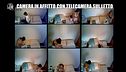 MARTINELLI: Camera in affitto con telecamera sul letto