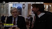 ROMA: Colossopoli: Sgarbi sconfessa il ministro