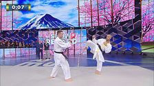 Stefano Maniscalco e i calci volanti