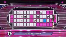 Prima manche: cartoni animati