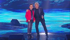 Fausto Leali e Andrea Urru in "Pregherò"