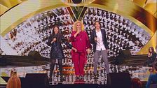 Iva Zanicchi, Pietro Agnello e Giulia Murrai in "Cheek to cheek"