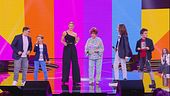 Michelle Hunziker e Orietta Berti in "Mille"