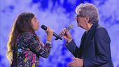 Sofia Leto e Fausto Leali in "Ti lascerò"
