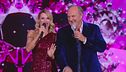 Gerry Scotti e Michelle Hunziker in "Quando mi dici così"