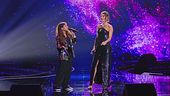 Sofia Leto e Anna Tatangelo in "Sei tu"