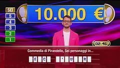 Enrico torna al gioco finale "Sei vincente"
