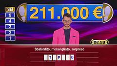 Il campione Enrico e il gioco finale "Sei vincente"