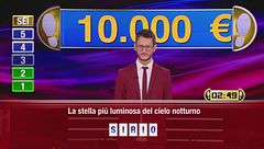 Enrico al gioco finale "Sei vincente"